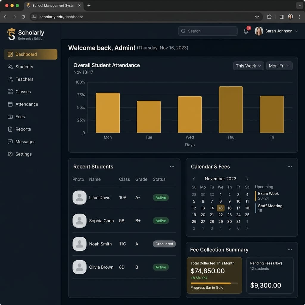 School Management System